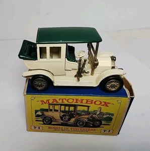 Matchbox Models of Yesteryear Y-3 1910 Benz with Original Box - Picture 1 of 5