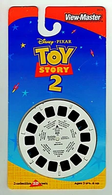 1999 VIEW-MASTER #38016 "DISNEY'S TOY STORY 2" 3-REEL RACK PACK - Image 1 of 3