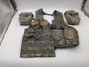 ACU MOLLE II FLC Weste 2 Doppel 2 Dreifach 2 Hände 2 Blitz 2 IFAK Beutel - Bild 1 von 8
