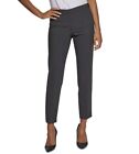 Calvin Klein Women's Highline Ankle Length Pant Sz 12 Charcoal Gray