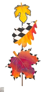Round Top Collection Fall Leave Topiary 13"x27" Large - Picture 1 of 2