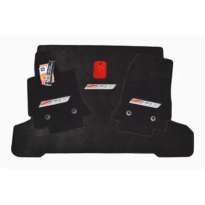 Chevrolet Corvette C7 Z06 2015-2019 alfombrillas y alfombrilla de carga Jet Upgrade 32 en stock Foto 1 de 4
