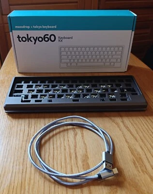 Tokyo 60 R4 mechanical keyboard DIY KIT 60% HHKB hotswap with acrylic diffuser - Image 1 of 4