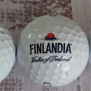 3 Callaway HX Tour Finlandia Vodka of Finland Logo Golf Ball - Picture 1 of 4