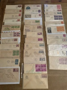 1930’s First Day Of Issue Stamps 1931-1939 Envelopes - Picture 1 of 13