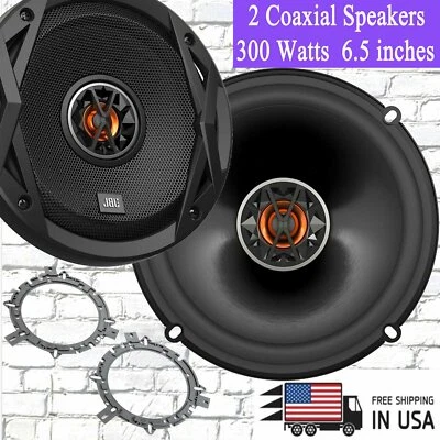 2x JBL  6.5" Car Audio 300 Watts COAXIAL SPEAKERS CLUB SERIES - 1 Pair - Image 1 of 4