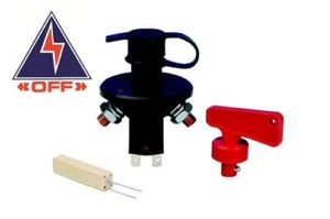 Fia Kill Interrupteur Batterie Isolant Coupé / Sortie Master + Autocollant - - Picture 1 of 1