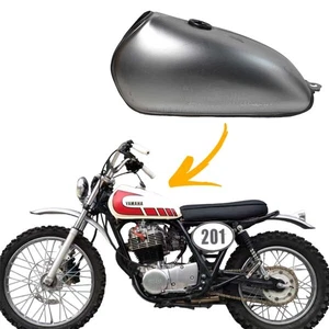Replica Yamaha TD360 Universal Scrambler Cafe Racer 6lt Motorcycle Petrol Tank - Picture 1 of 4