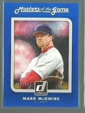 2016 Donruss Masters of the Game Blue #MG7 Mark McGwire 081/199 (ref 81956)