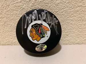 Antti Niemi Signed Chicago Blackhawks Pucks LOF - Picture 1 of 3
