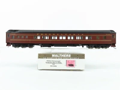 HO Scale Walthers 932-10204 PRR Pennsylvania HW 14 Section Sleeper Passenger - Image 1 of 4
