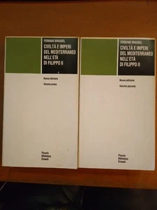 FERNAND BRAUDEL- CIVILTA' E IMPERI DEL MEDITERRANEO NELL'ETA' DI FILIPPO II- - Foto 1 di 1