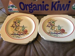 Homer Laughlin Hacienda Serving Platters Set Of 5 Round Well 11 5/8" x 9 1/2" - Picture 1 of 2