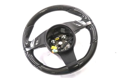 10-16 PORSCHE CAYENNE PANAMERA (958 970 G1) HEATED CARBON FIBER STEERING WHEEL - Image 1 of 4