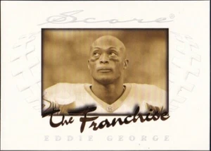 1997 Score The Franchise #10 - Eddie George - Picture 1 of 2