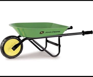 John Deere 34 X 16 X 11.25 In Wheelbarrow Heavy Duty Steel Construction LP68157 - Picture 1 of 3
