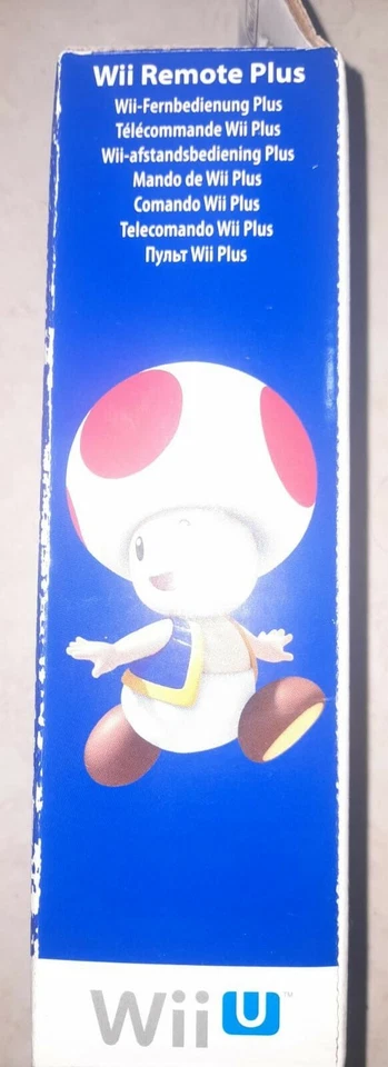 Controller Nintendo Wii U Remote Plus Toad Edition - Ii101331 -d ylg