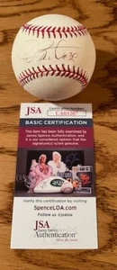 DAVE STEWART Autographed Signed Rawlings OML Baseball JSA - Picture 1 of 3
