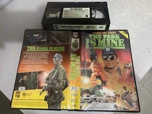 The Park is mine Vhs/ Tommy Lee Jones/ 1986 Cbs/fox Action Video - Picture 1 of 1