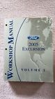 2005 Ford Excursion Factory Service Manual Set with Wiring Diagram Addition Man