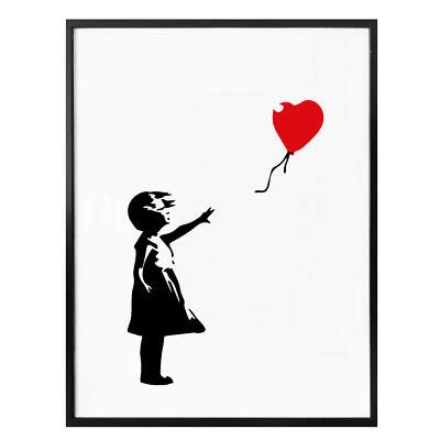 Poster Banksy - Girl with the red balloon - Bild 1 von 4