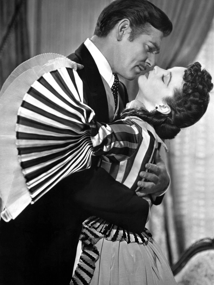 VIVIEN LEIGH CLARK GABLE GONE WITH THE WIND  8x10 GLOSSY Photo - Image 1 of 1