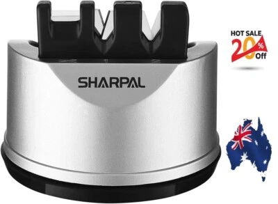 SHARPAL 191H Pocket Kitchen Chef Knife and Scissors Sharpener for Straight and S - image 1 of 4