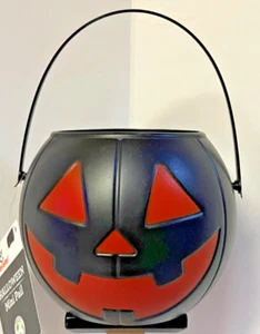 Mini Black Pumpkin Pail - New s - Picture 1 of 2