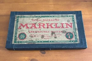 Märklin Metall Baukasten Ergänzungskasten 1A Metallbaukasten antik - Bild 1 von 3