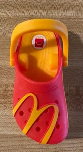 McDonald's Happy Meal Croc Giocattolo Numero 4 Rosso - Foto 1 di 11