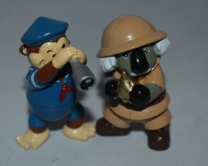 Menge 2 Webkinz Spielfiguren Ahoi Frecher Affe Koala Archäologe - Bild 1 von 7