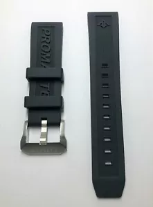 Original Citizen Promaster 22mm BN5058-07E Black Rubber Watch Band Strap - Picture 1 of 3