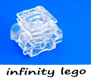 LEGO Transparent-Clear Engine Cylinder with Slots in Side (2850 32061) - x1 - Picture 1 of 1