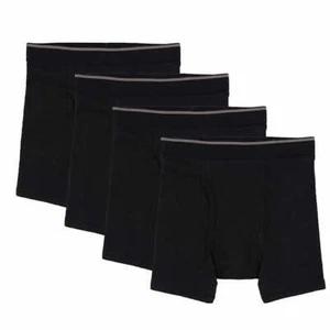 Kirkland Signature Men's Boxer Brief, 4-pack Multi Colors Tagless Soft Cotton - Picture 1 of 7