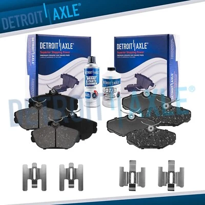 Front & Rear Ceramic Brake Pads Kit for 1994 1995 1996 1997 - 2000 Taurus Sable - Image 1 of 4