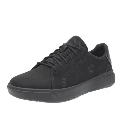 Timberland Seneca Bay - Sneakers Basse In Pelle Nero - Taglia 43.5 [9.5 US 27.5c - Immagine 1 di 3