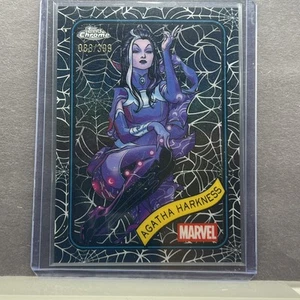 Marvel Topps 2025 cromo Agatha Harkness/399 tela de araña paralelo #6 088/399 - Imagen 1 de 10