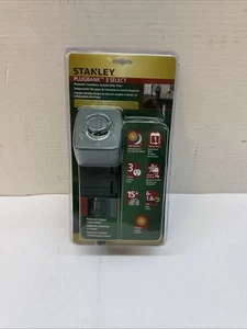 NEW Stanley Outdoor PLUGBANK 3 Outlets Auto Control Ground Stake Timer Rainproof - Picture 1 of 2