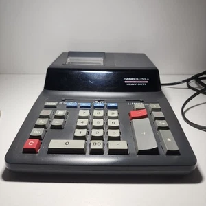 Casio DL-250LA Heavy Duty Printing Calculator Adding Machine Works - Picture 1 of 9
