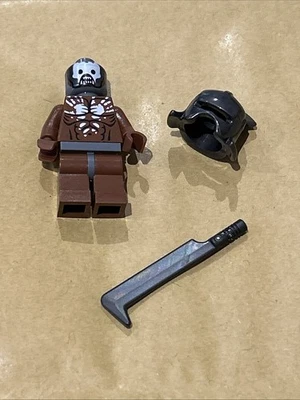 MINIFIGURA GENUINA LEGO SEÑOR DE LOS ANILLOS URUK-HAI BERSERKER XA7 Foto 1 de 4