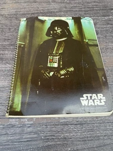 Quaderno a spirale vintage 1977 Star Wars MEAD *NUOVO MAI USATO Darth Vader - Foto 1 di 9