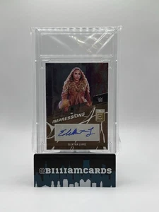 2023 Panini Donruss Elite WWE Elektra Lopez Gold Parallel Auto Card #’d 9/10!! - Bild 1 von 2