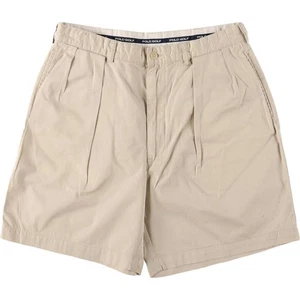 Used Ralph Lauren POLO GOLF two-pleat chino shorts men's size W34 - Picture 1 of 14