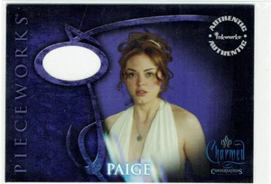 Charmed Conversations Pieceworks Costume Card PWCC3 Rose McGowan as Paige - Picture 1 of 2
