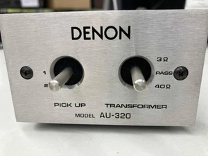 Denon AU-320 MC Step-Up Transformer for Phono Cartridge – Tested – Japan – Vinta - Picture 1 of 5