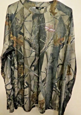 XL Jack Link's True Timber Mens Long Sleeve Camo Hunting Shirt TT405  Links - Image 1 of 4