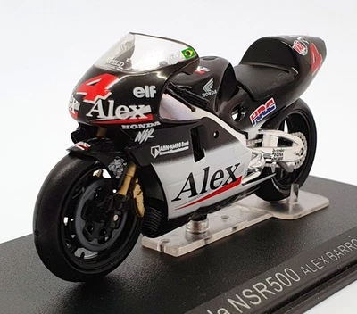 Ixo Models 1/24 Scale IB06 - Honda NSR500 - #4 A.Barros 2001 - Black/White - Image 1 of 3