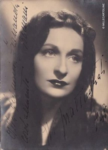 # CINEMA - personaggi: EVI MALTAGLIATI - CON DEDICA E AUTOGRAFO - Picture 1 of 1