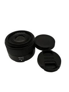 Nikon NIKKOR Z 40mm f/2 Lens for Z Mount Mirrorless Cameras Front & Back Caps - Picture 1 of 17