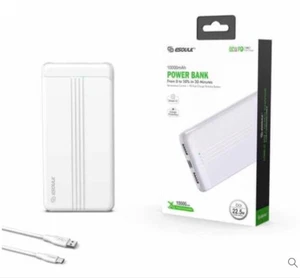 Esoulk 10000mAh PD+QC Power Bank 22.5W | White - Picture 1 of 1